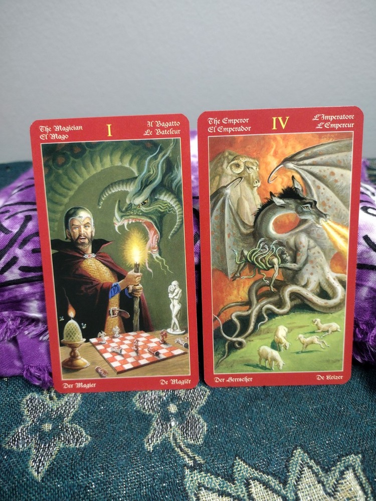 Dragons Tarot Lo Scarabeo