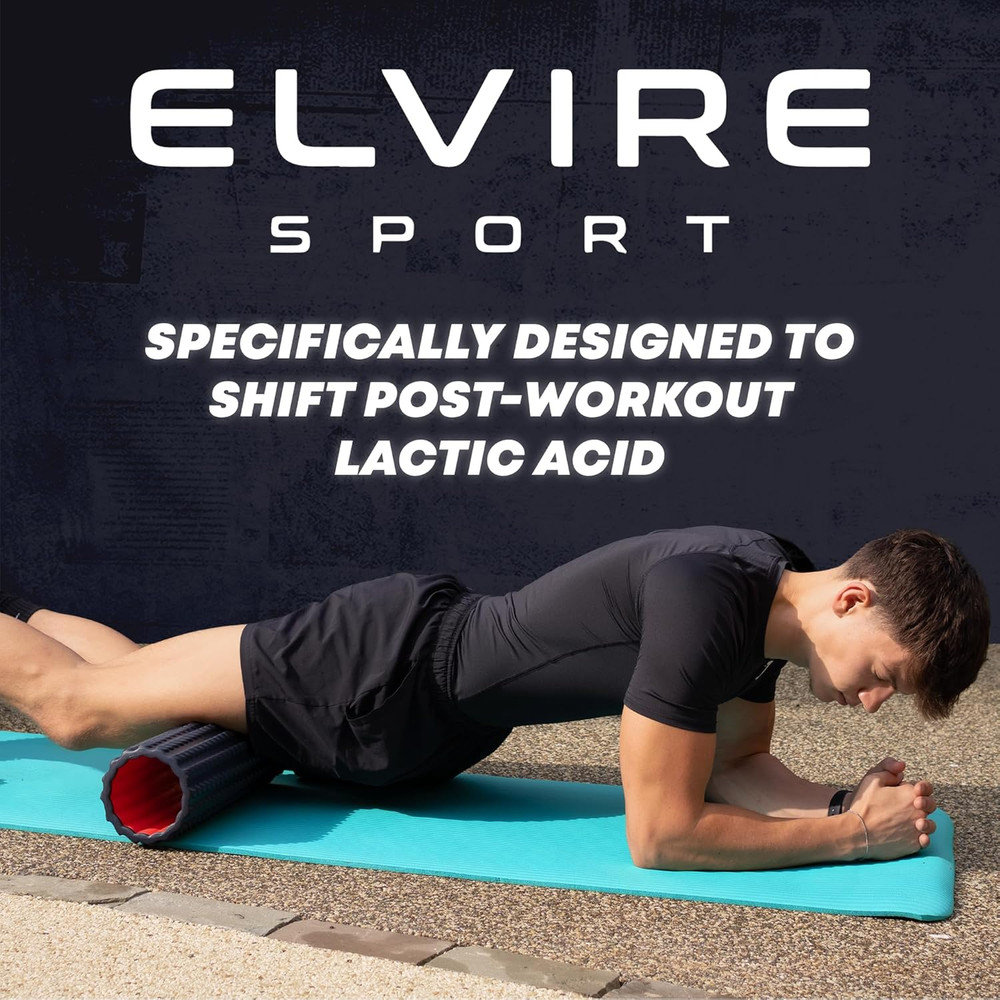 High Density Foam Roller for Physical Therapy – 12" High Density Exercise Roller