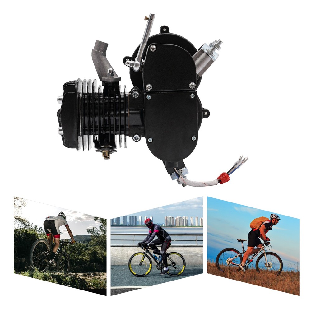 2 Stroke 80CC Bicycle Engine , Gas Motor Engine with CDI Ignition System,