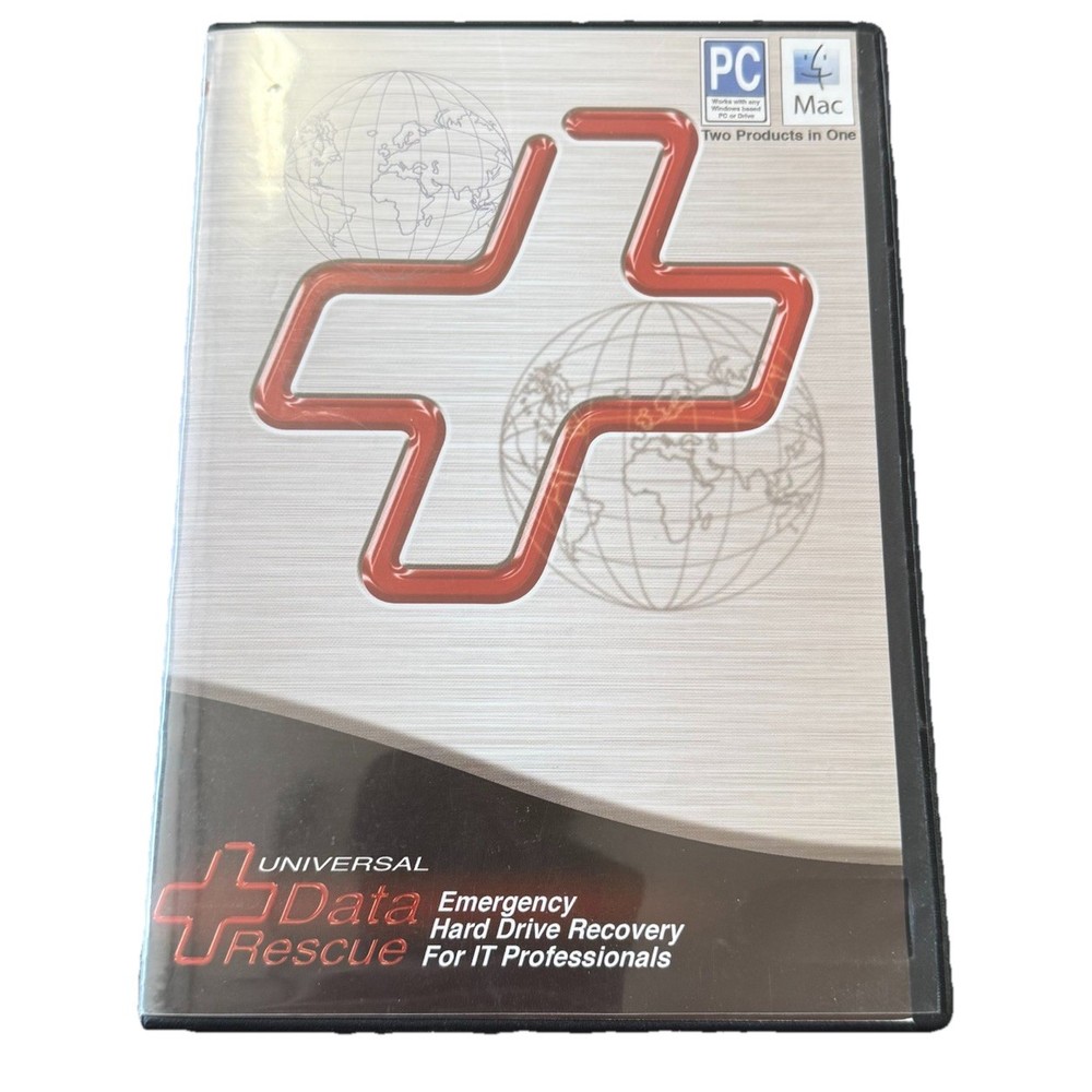 Prosoft Data Rescue Universal 3-Disc Set - Mac & PC Recovery - Includes Classic