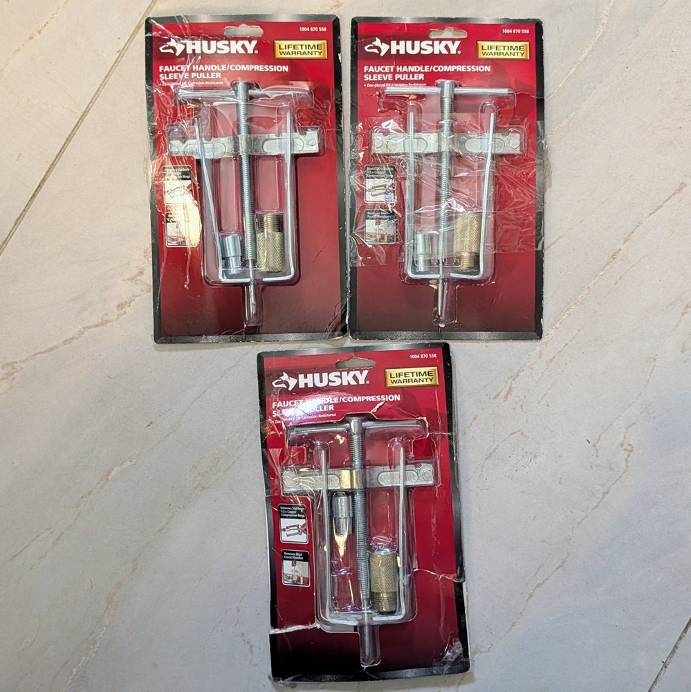 Husky Faucet Handle Compression Sleeve Puller