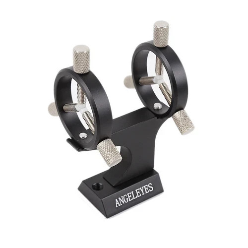 Aluminum Alloy Adjustable Laser Pointer Bracket Black for Astronomical Telescope