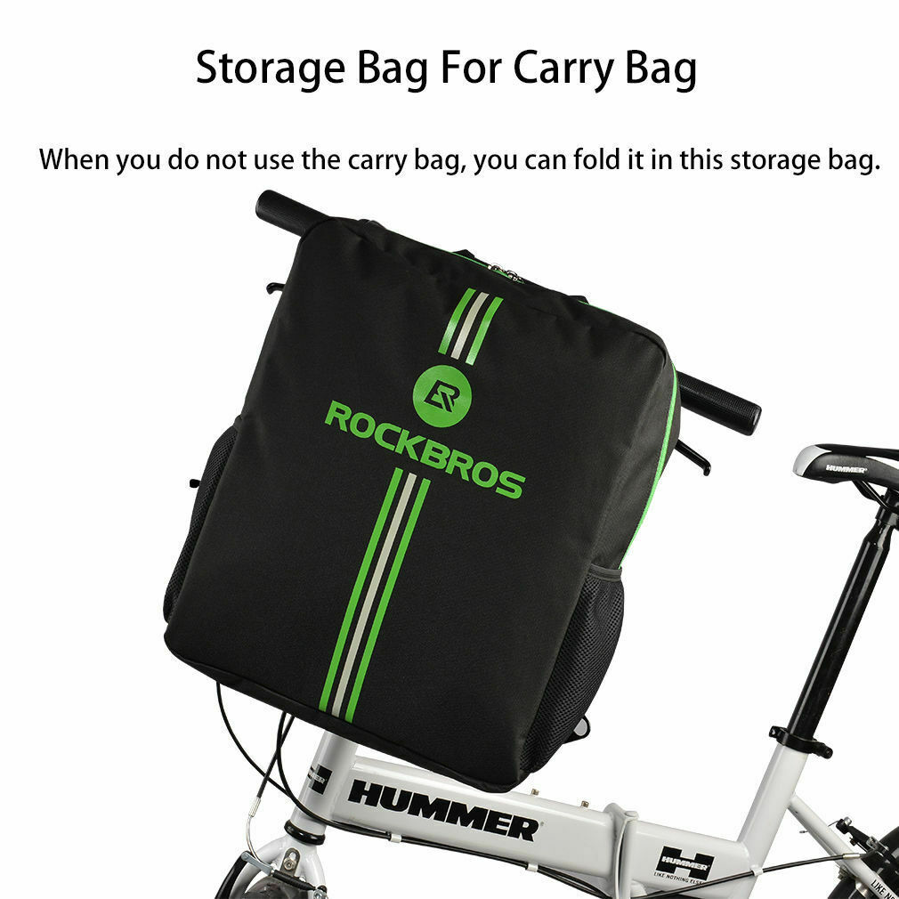 ROCKBROS Folding Bike Carry Bag 20 Inch Thick Bicycle Transport Storage Case