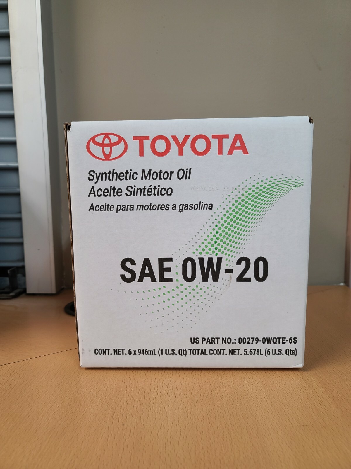 🔥 Genuine Toyota Lexus 0W20 Motor Oil 6 Quarts 🔥