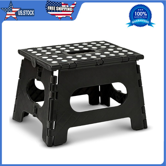 Folding Step Stool, the Lightweight Step Stool, Sturdy Enough to Support Adults