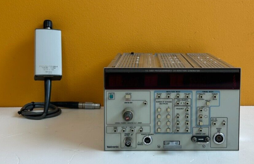 Tektronix CG5001 /015-0311-01 Programmable Calibration Generator Module. Tested!