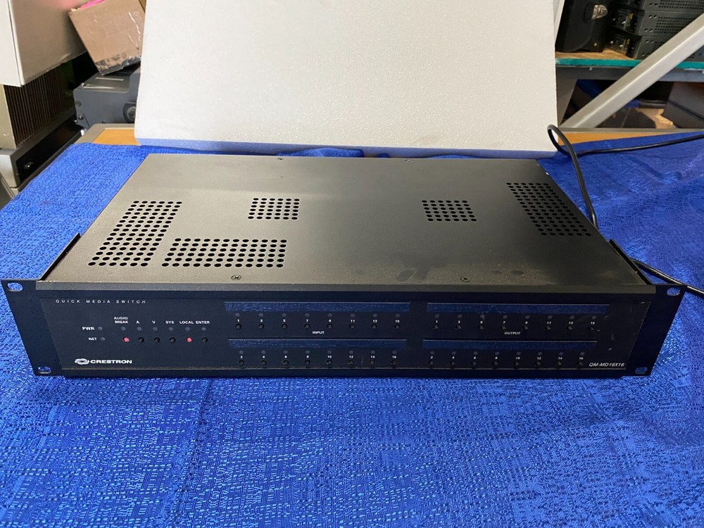 Creston QM-MD16x16 Quick Media Switch Matrix Switcher