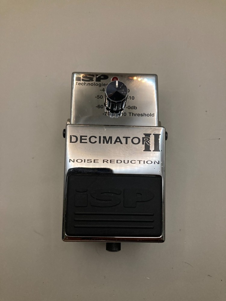 ISP Technologies Decimator II Noise Reduction Guitar Pedal Tested Work