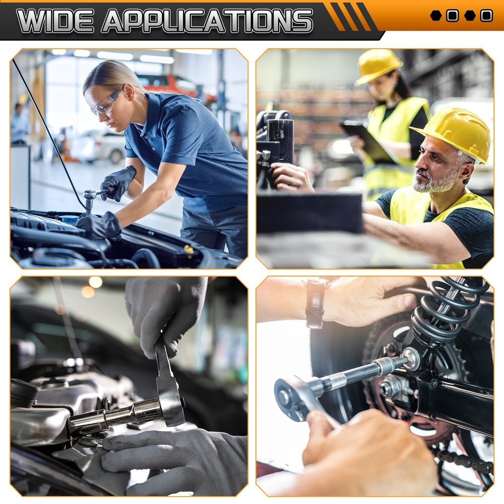 2pcs Socket Extension Bar 1/4" Drive 2" Long Impact Driver Wrench Adapter