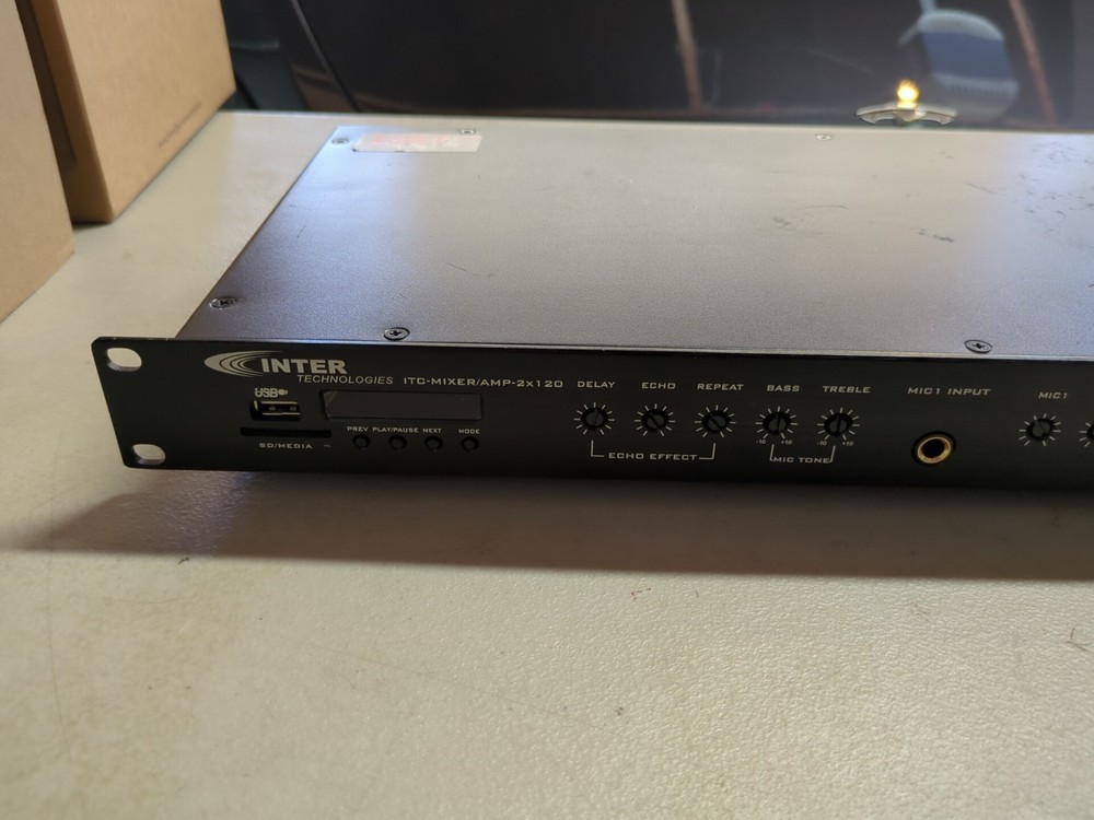 Inter technologies ITC-mixer/amp-2x120