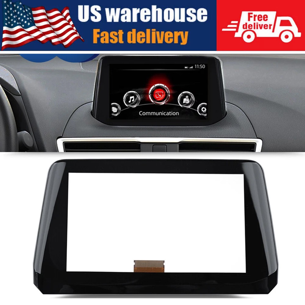 Replacement 7" TOUCH-SCREEN For 2017-2018 MAZDA 3 GPS Navigation Radio Display