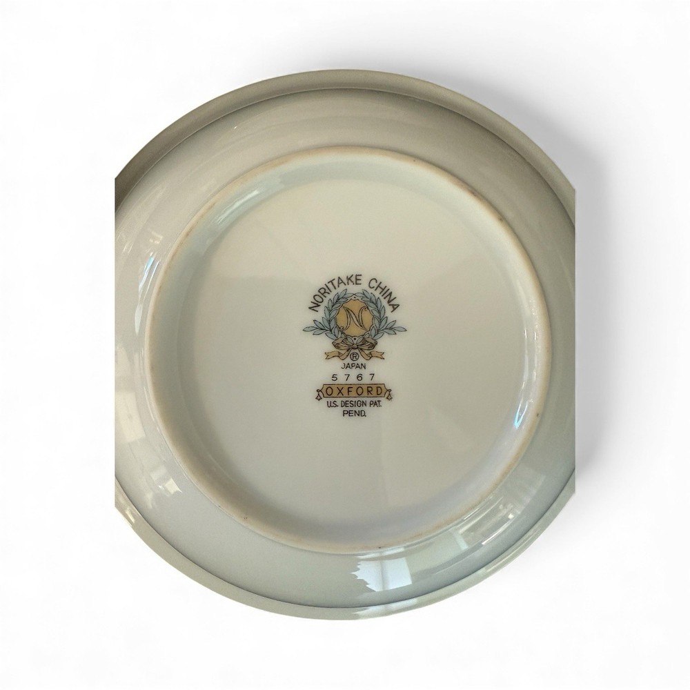 Vintage Noritake China, Oxford Pattern #5767, Complete Place Setting