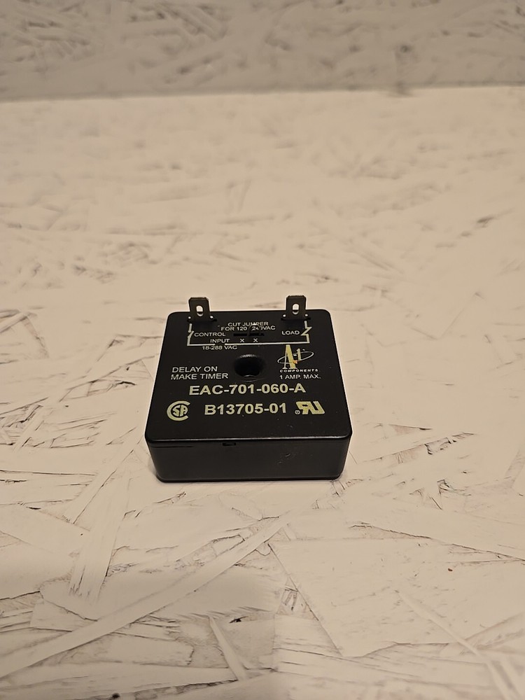 A1 Components EAC-701-060-A Delay On Make Timer New Old Stock No Box NOS