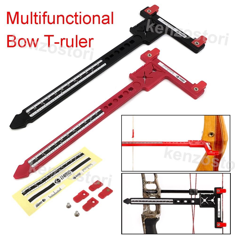 Archery Square Ruler T Shape Compound Bow Recurve Bows Longbow Multifunctional