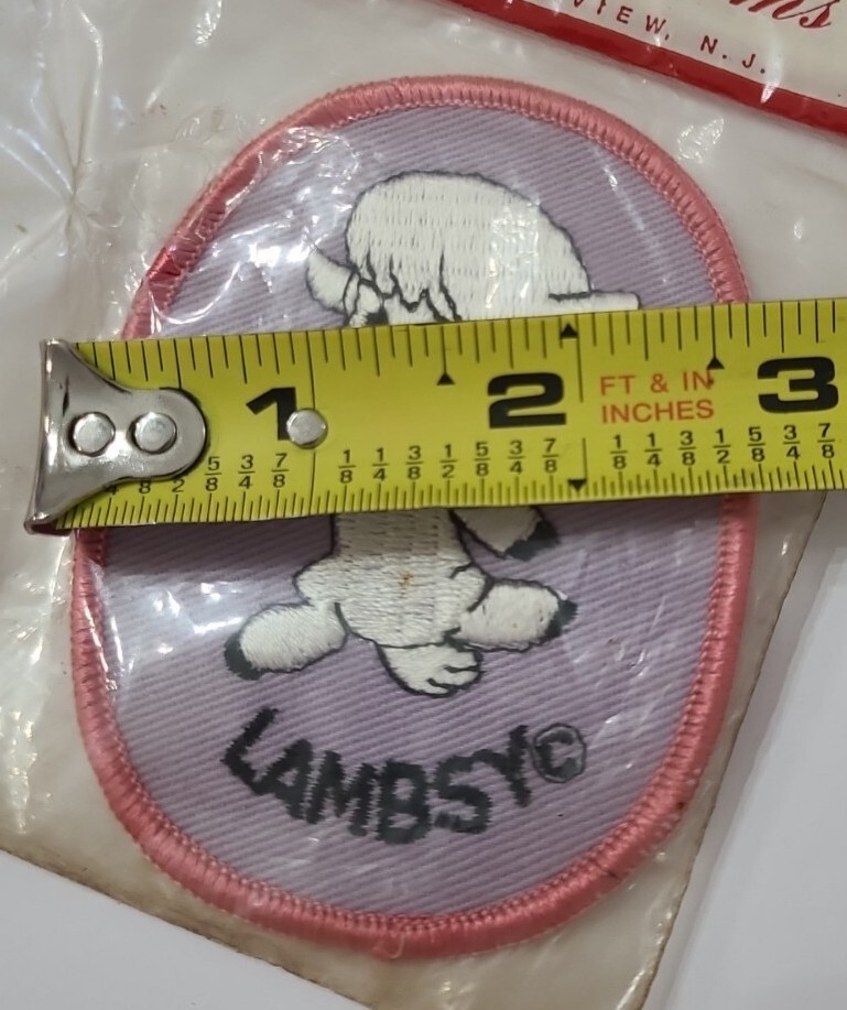 Swiss Maid Patch Lambsy Vintage Patch Quality Emblems 1971 NOS Read ⬇️ C