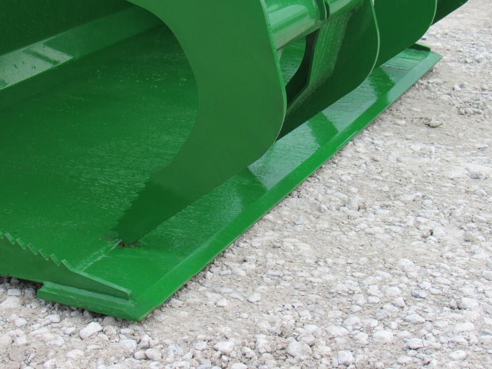 66″ Compact Tractor Solid Bottom Bucket Grapple Fits John Deere Tractor Loader