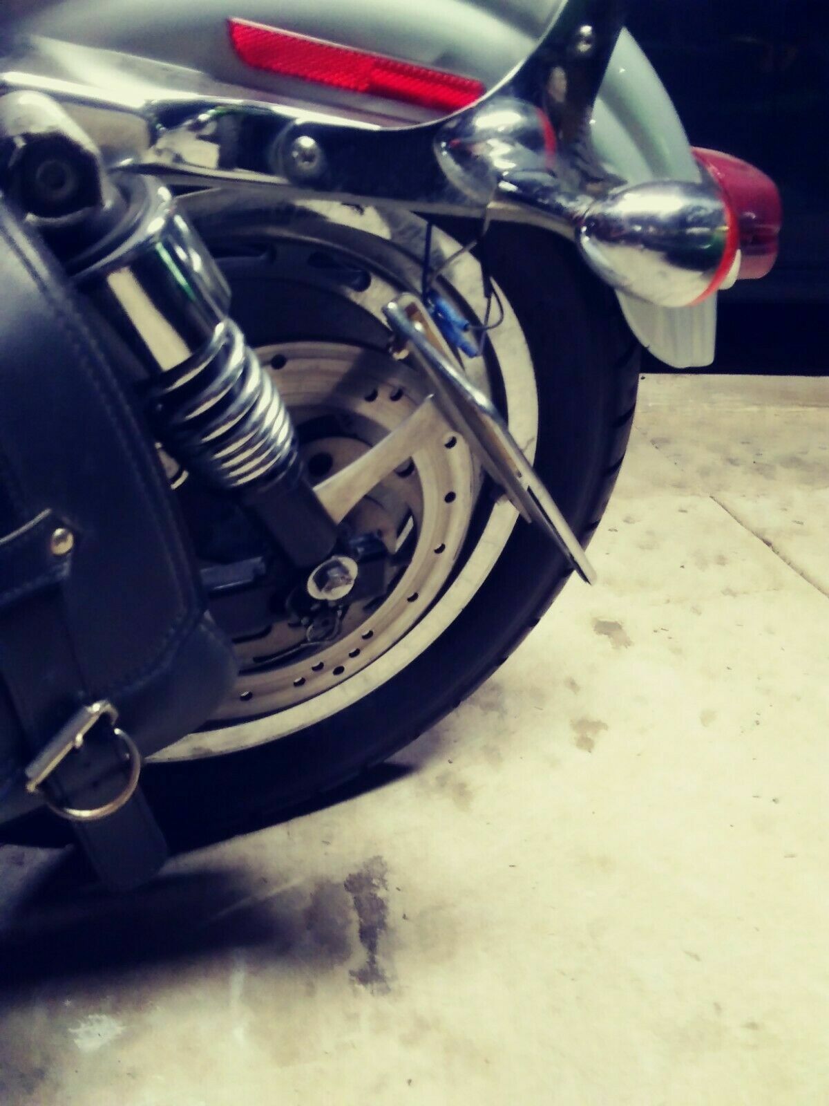 License Plate Relocation Bracket for HARLEY-DAVIDSON SPORTSTER 1200 883 1100 S