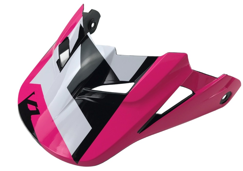 Fox Racing V1 Vandal Helmet Replacement Visor/Peak Pink