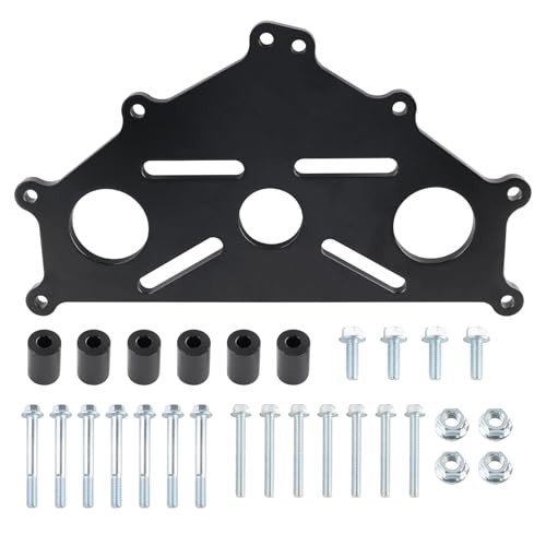 Engine Safe Stand Adapter Plate Compatible with Chevy Small Big Block LS LT