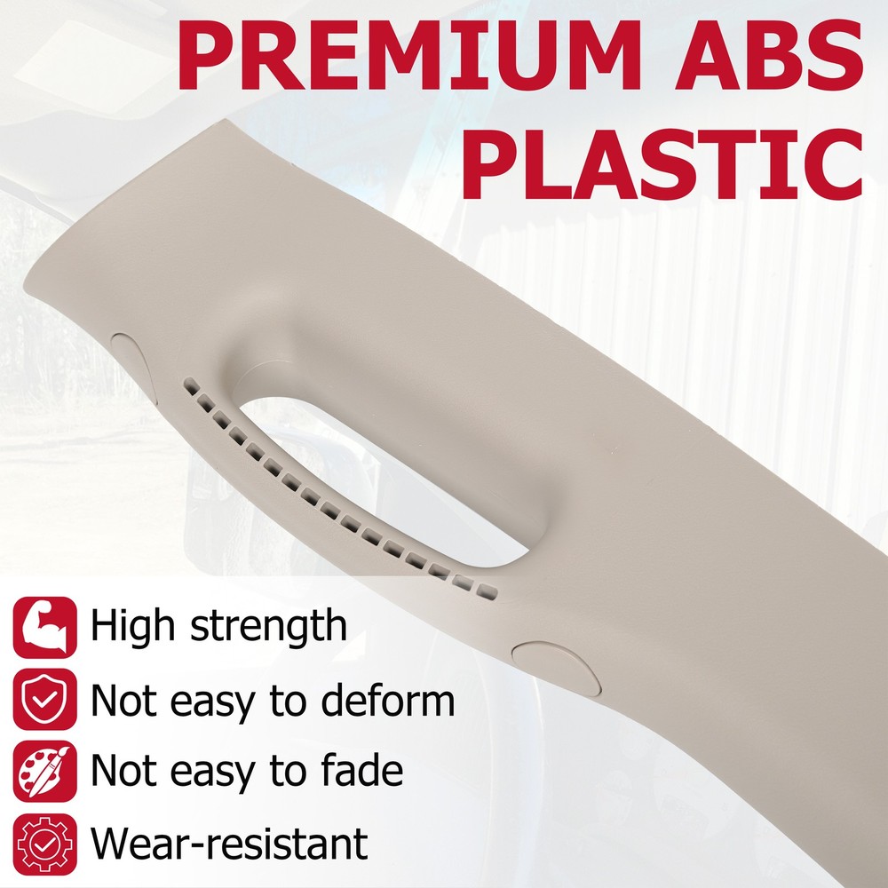 Beige Pull Grab Handle A-Pillar Windshield Post Trim For Dodge Ram 2002–2010