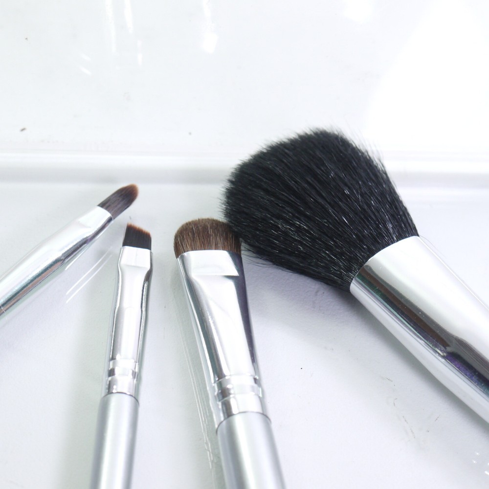 JOE FRESH SILVER SET OF 4 AUTHENTIC BRUSHES