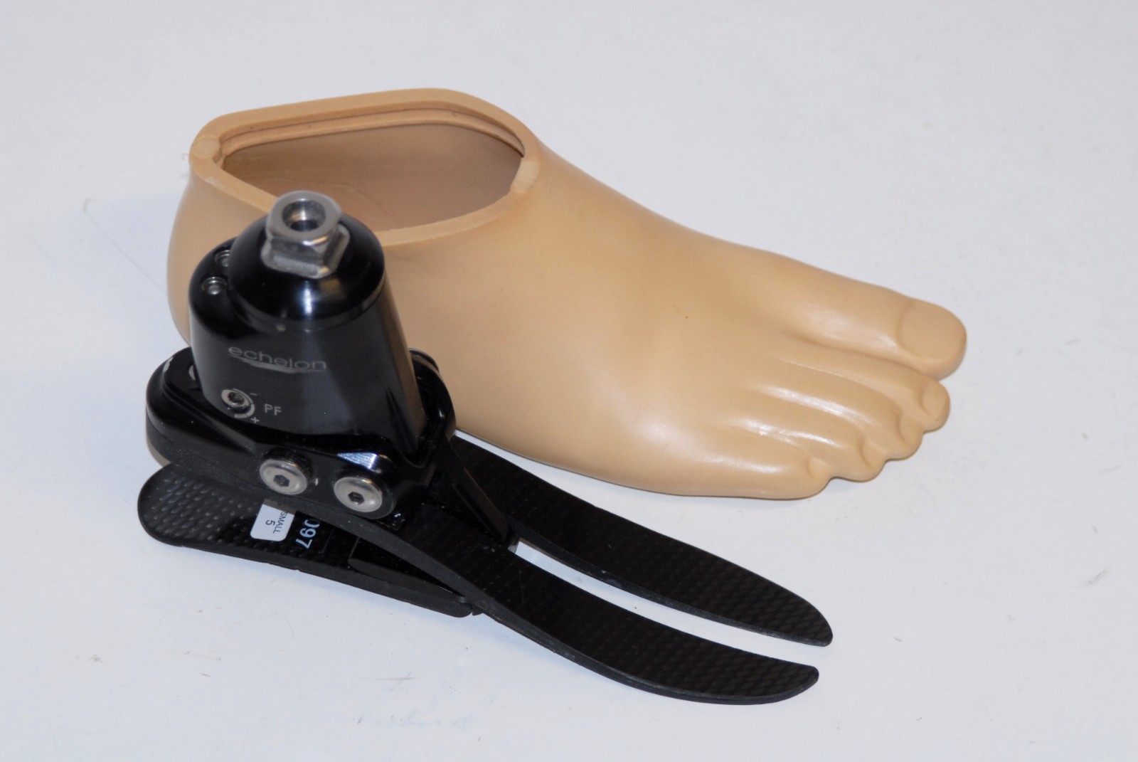 Blatchford Endolite Echelon foot size S 22 right prosthetic leg very good cond.