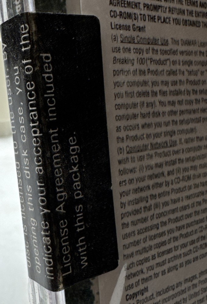 Golf Tips Breaking 100 DiAmar Interactive Beginning -Intermediate Golfer CD-ROM