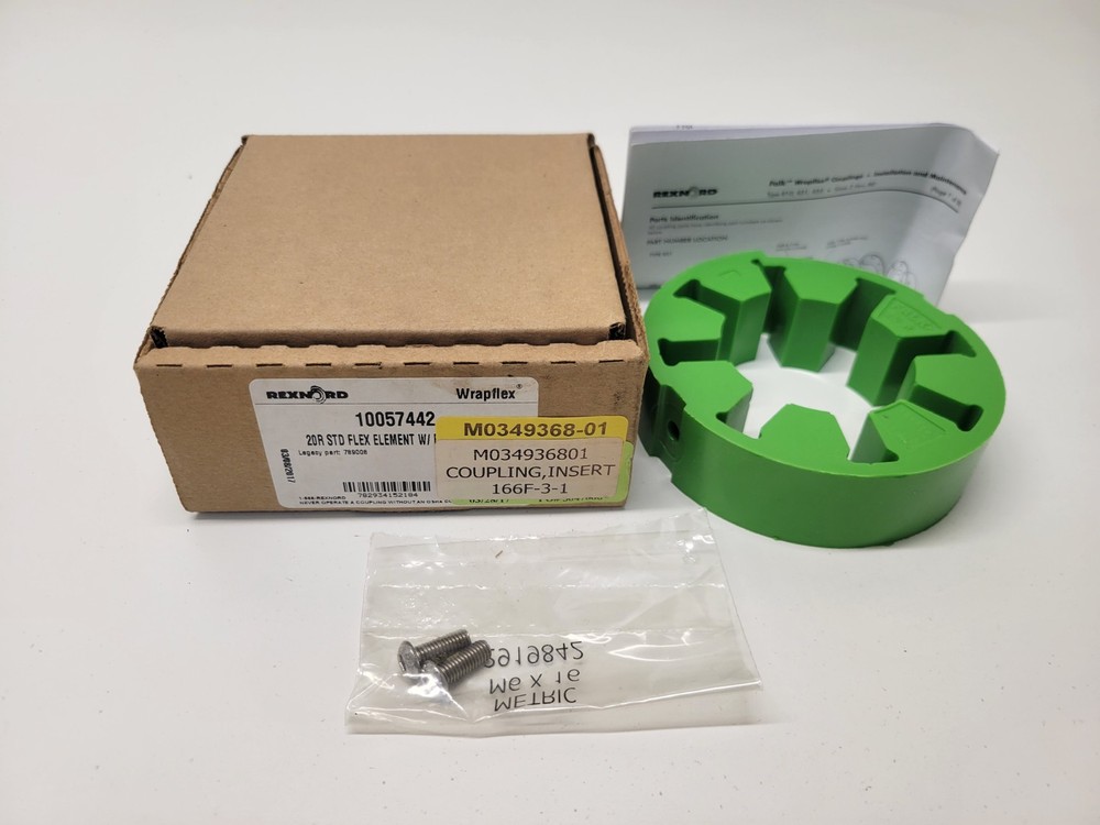 NEW OLD STOCK! REXNORD WRAPFLEX 20R STD FLEX ELEMENT 10057442