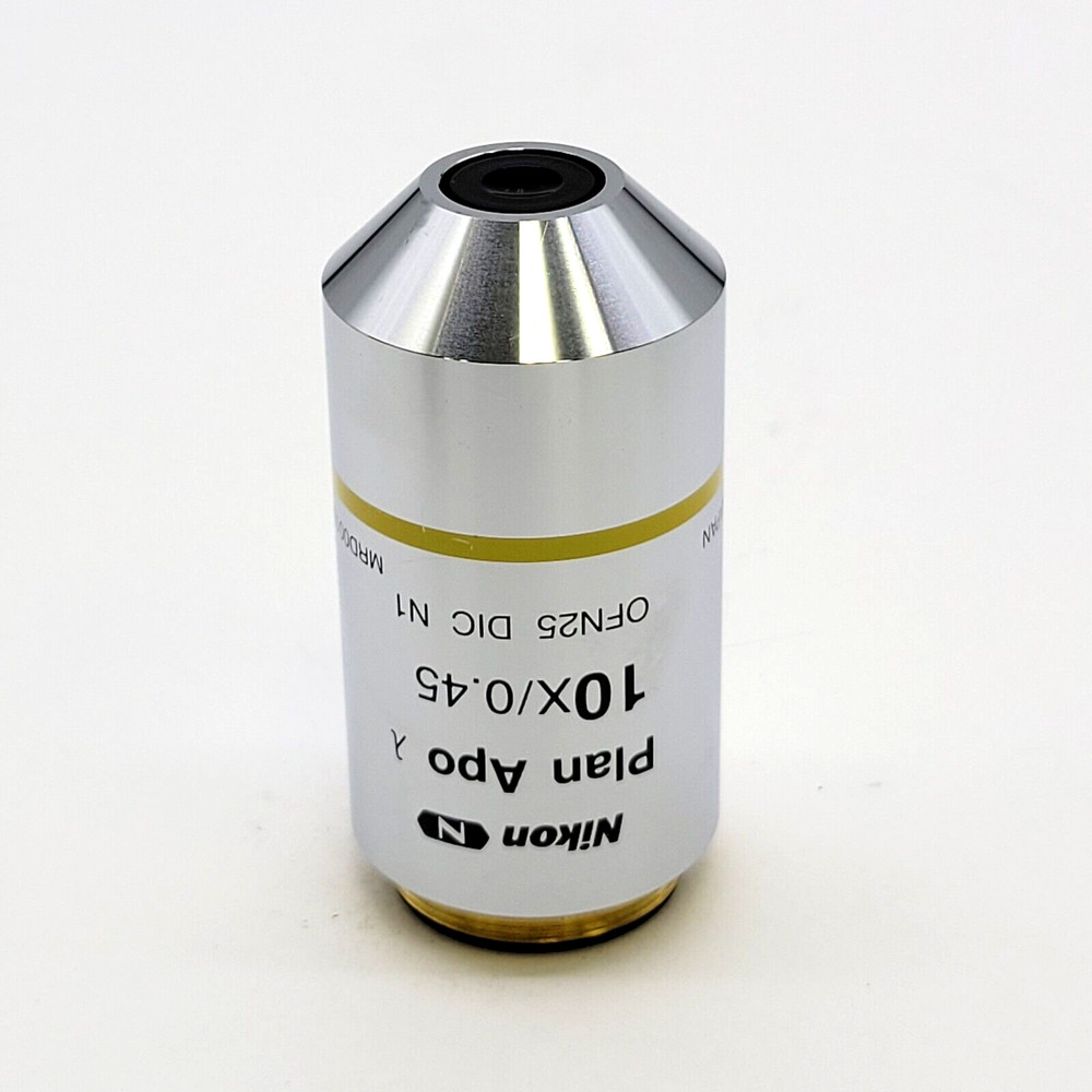 Nikon Microscope Objective Plan Apo 10x Lambda CFI Eclipse DIC N1 ∞/0.17