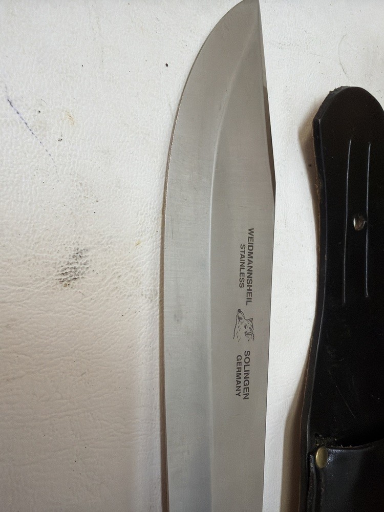 WEIDMANNSHELL CUSTOM HANDMADE KNIFE