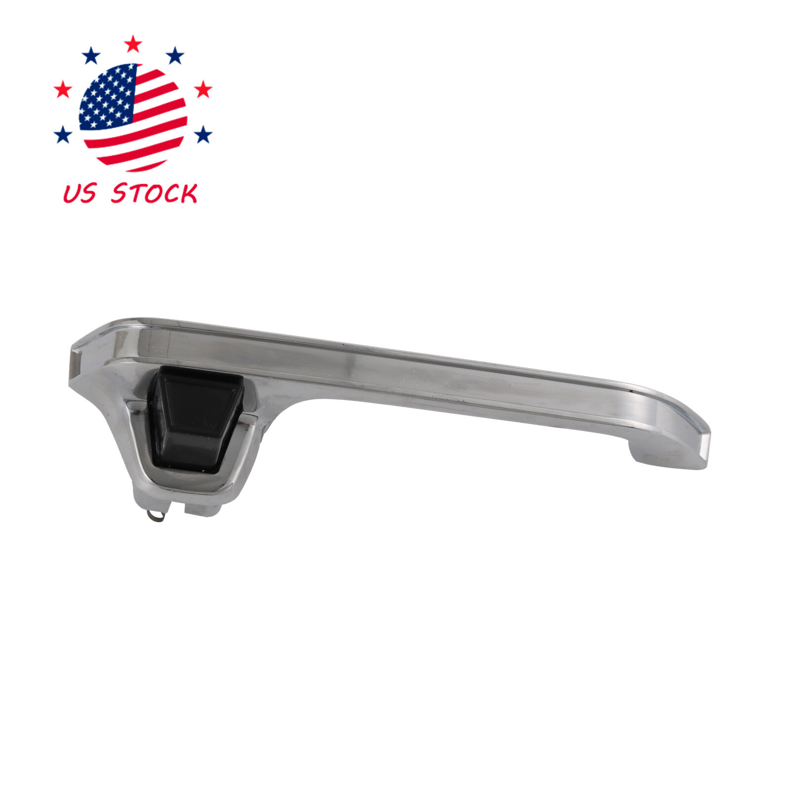 Set 2× Chrome Outer Outside Exterior Door Handle Pair for Chevy GMC Pickup Truck