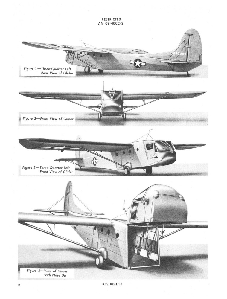 CD-R 10 MANUALS PDF CD-15A GLIDER WWII E&M, STRUCTURAL, INSTRUMENTS ARMY