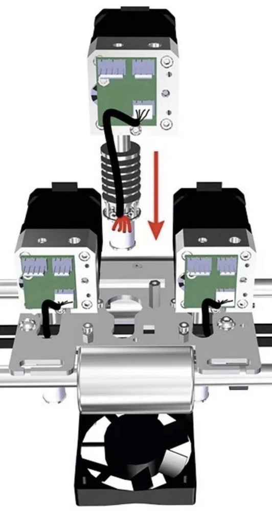 3D Systems Cube Pro 3D Printer Extruder Nozzle Assembly Replacement #403018 NEW