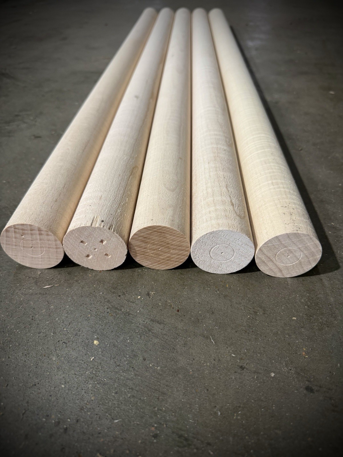 *PREMIUM* 1-3/4" x 1-3/4" x 36" *EXTREME* CURLY HARD Maple Wood Dowel Cue Blank