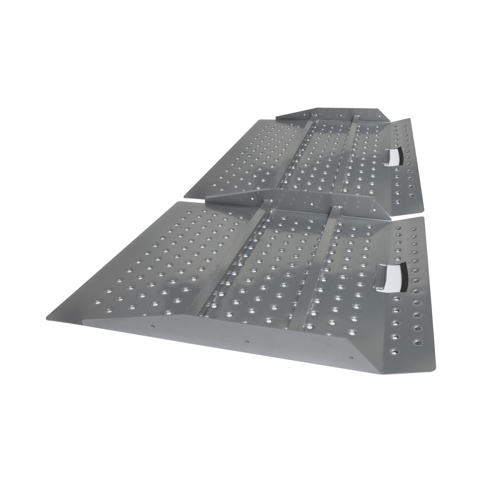 1500lb Shed Ramp Heavy-Duty Loading Ramps Curb Ramp for Lawn Mower Anti-Slip