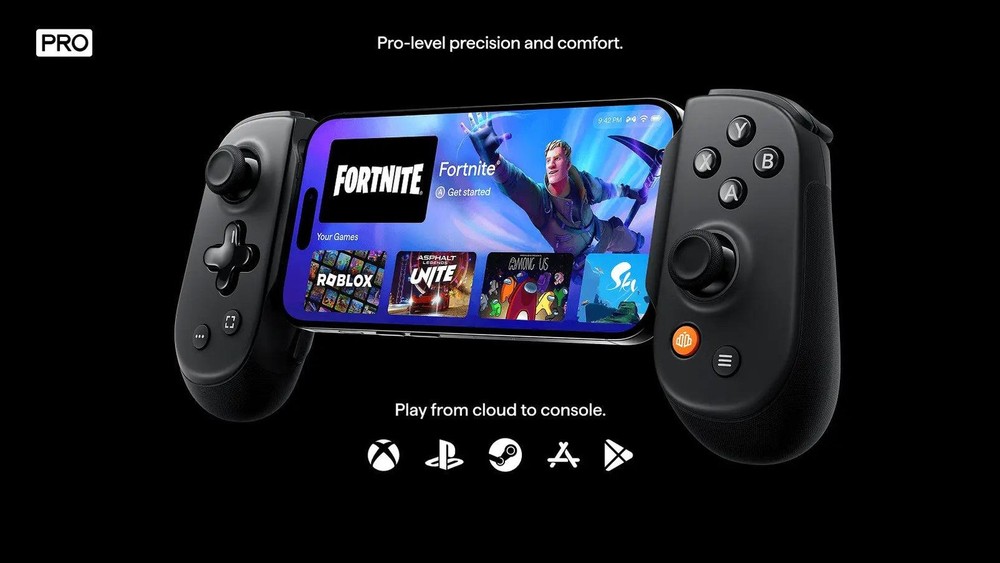 Backbone Pro Mobile Gaming Controller (1st Gen) USB-C Black Excellent Condition