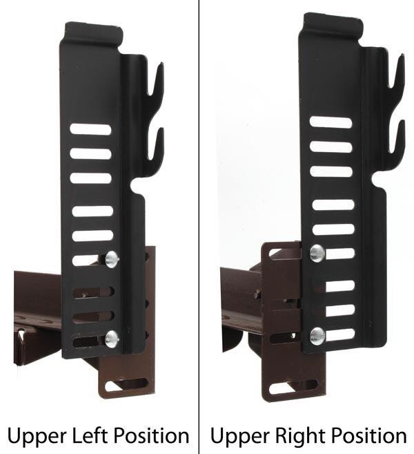 Headboard/Footboard Bolt-On to Hook-On #65 Bracket Conversion Adapter Set