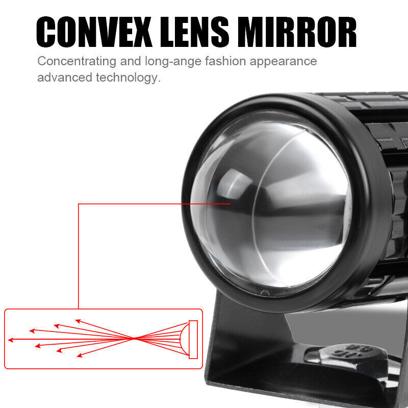 2PCS LED near and far modified external High-brightness Motorcycle spotlights