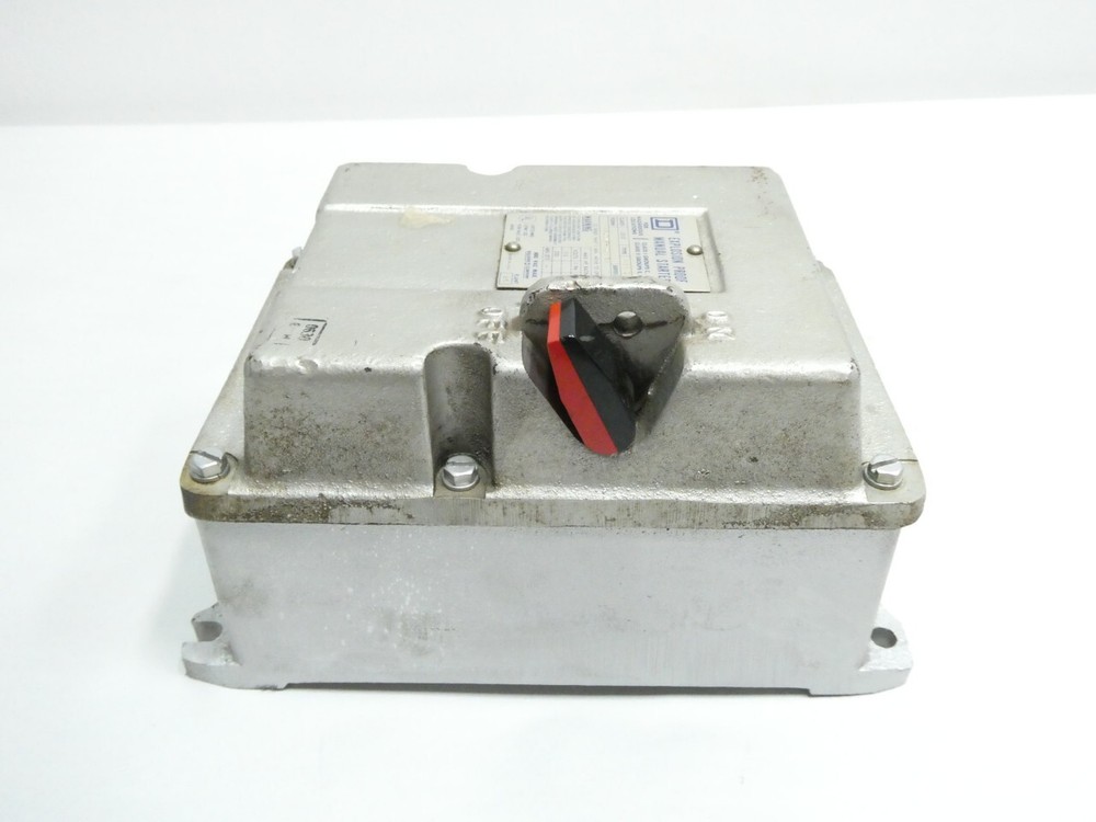 Square D 2510 MBR-2 Explosion Proof Manual Starter 5hp