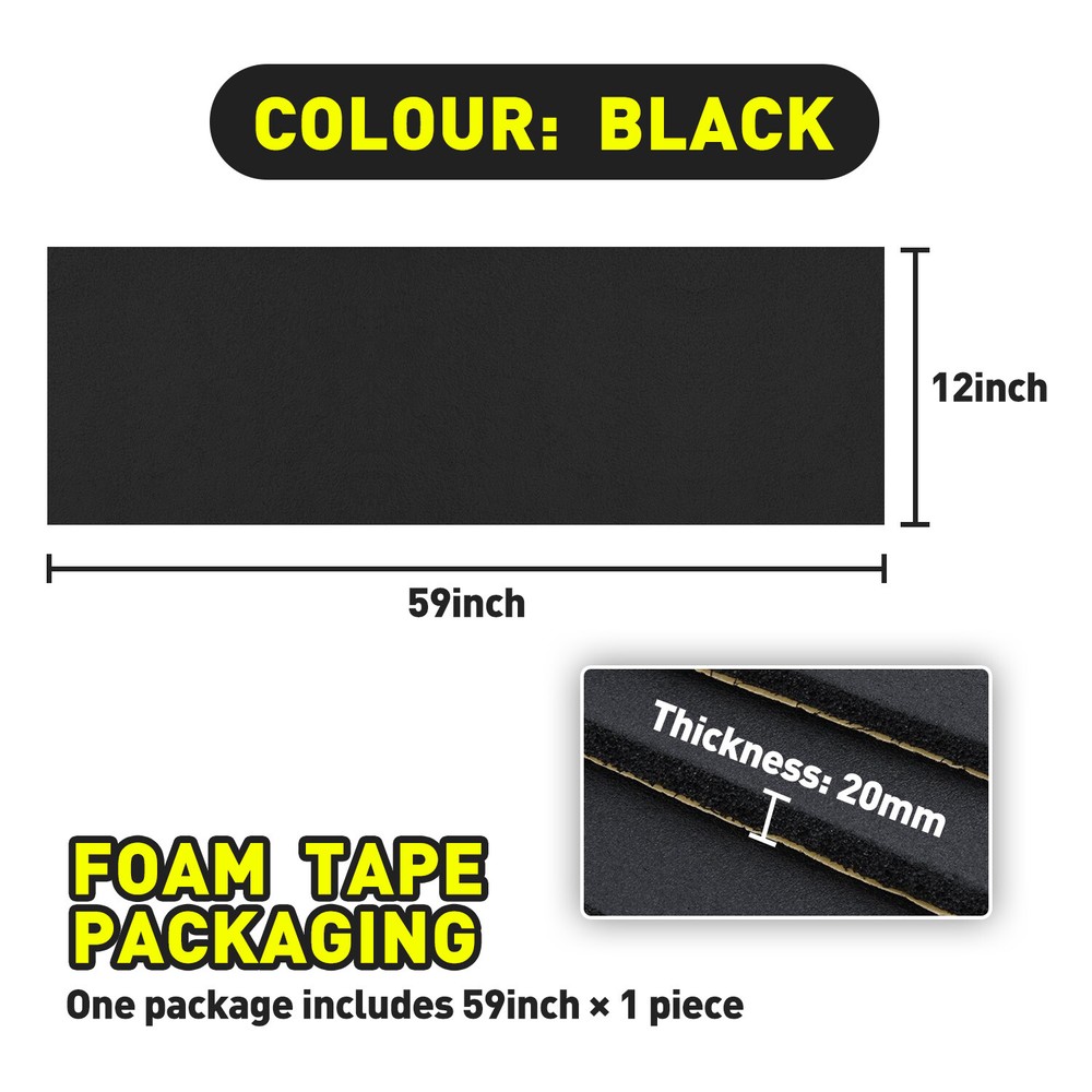 Foam Insulation Neoprene Sheets With Adhesive Multi-Function Soundproof Large