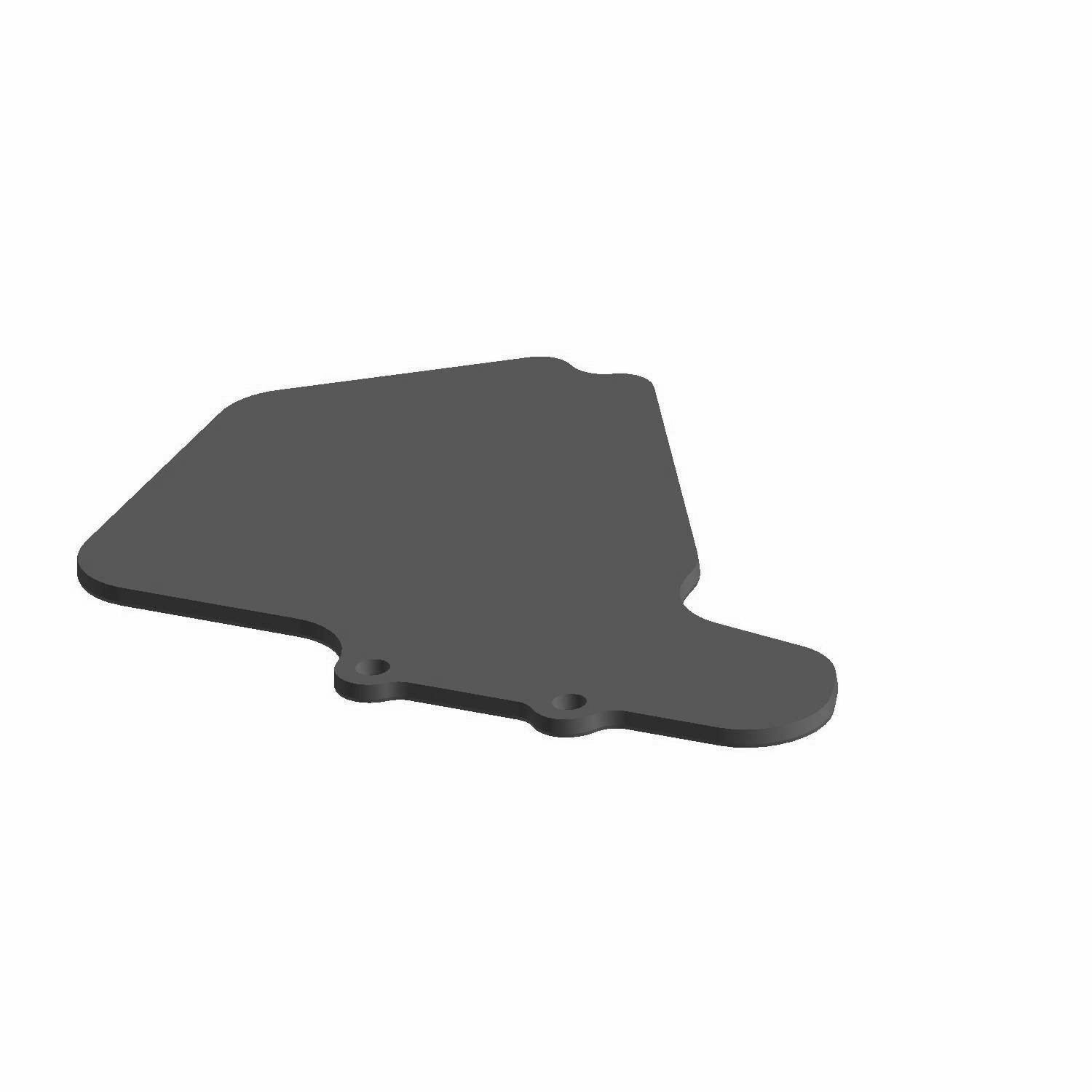 Polaris CV Shield, Front, Gloss Black, for RZR, RANGER, & GENERAL - 5438641-070