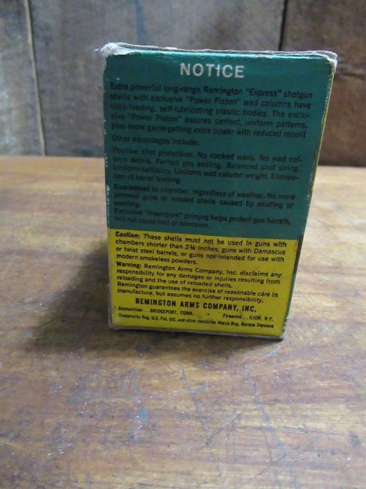 Empty Ammo Box Remington Express 20 Ga Shotshell box