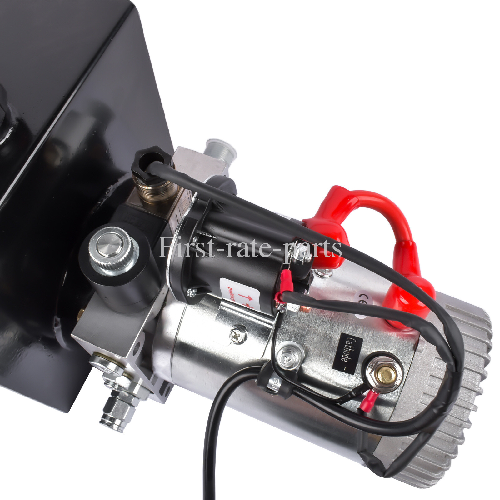 12 Quart Single Acting Hydraulic Pump 12V DC Dump Trailer Hydraulic Power Unit