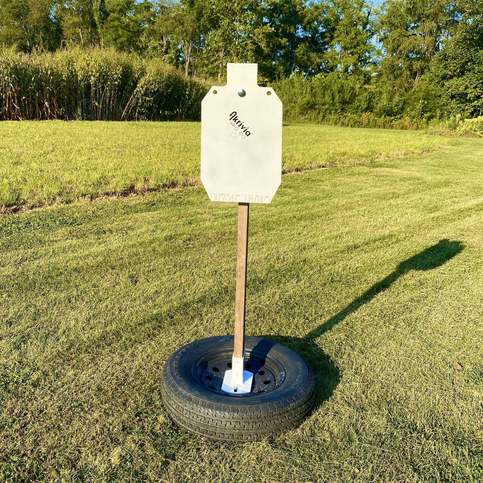 Heavy Duty AR500 Steel Shooting Target Stand Kit with Mount & Base - SHIPS FREE!