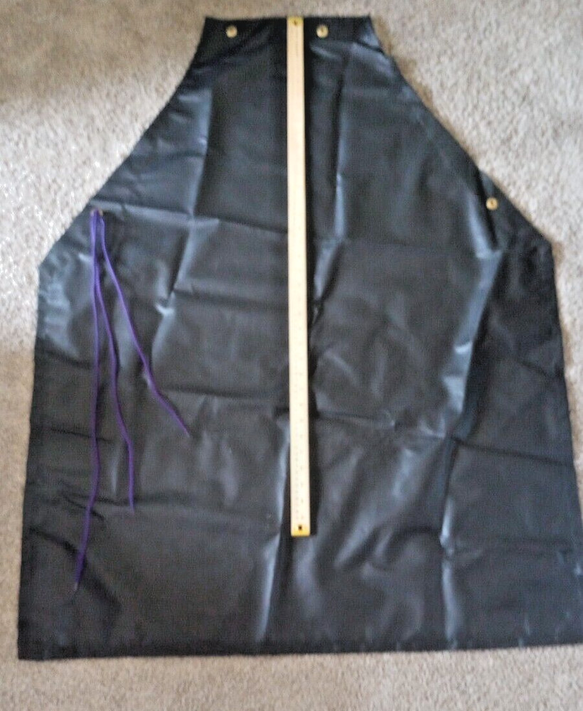 Pleather/Canvas Art Cake Decorator Smock Apron