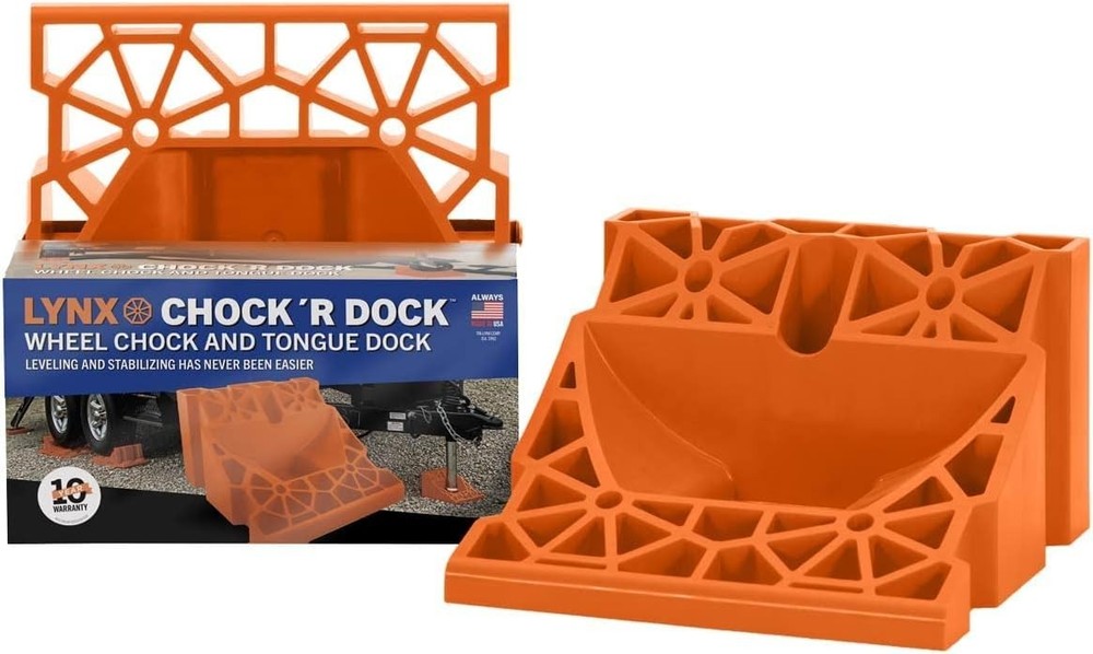 00030 Chock 'R Dock,Orange