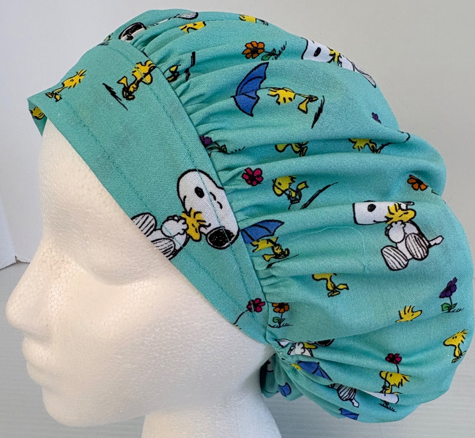 Snoopy Print Size Medium Medical Bouffant Scrub Cap Surgery Hat