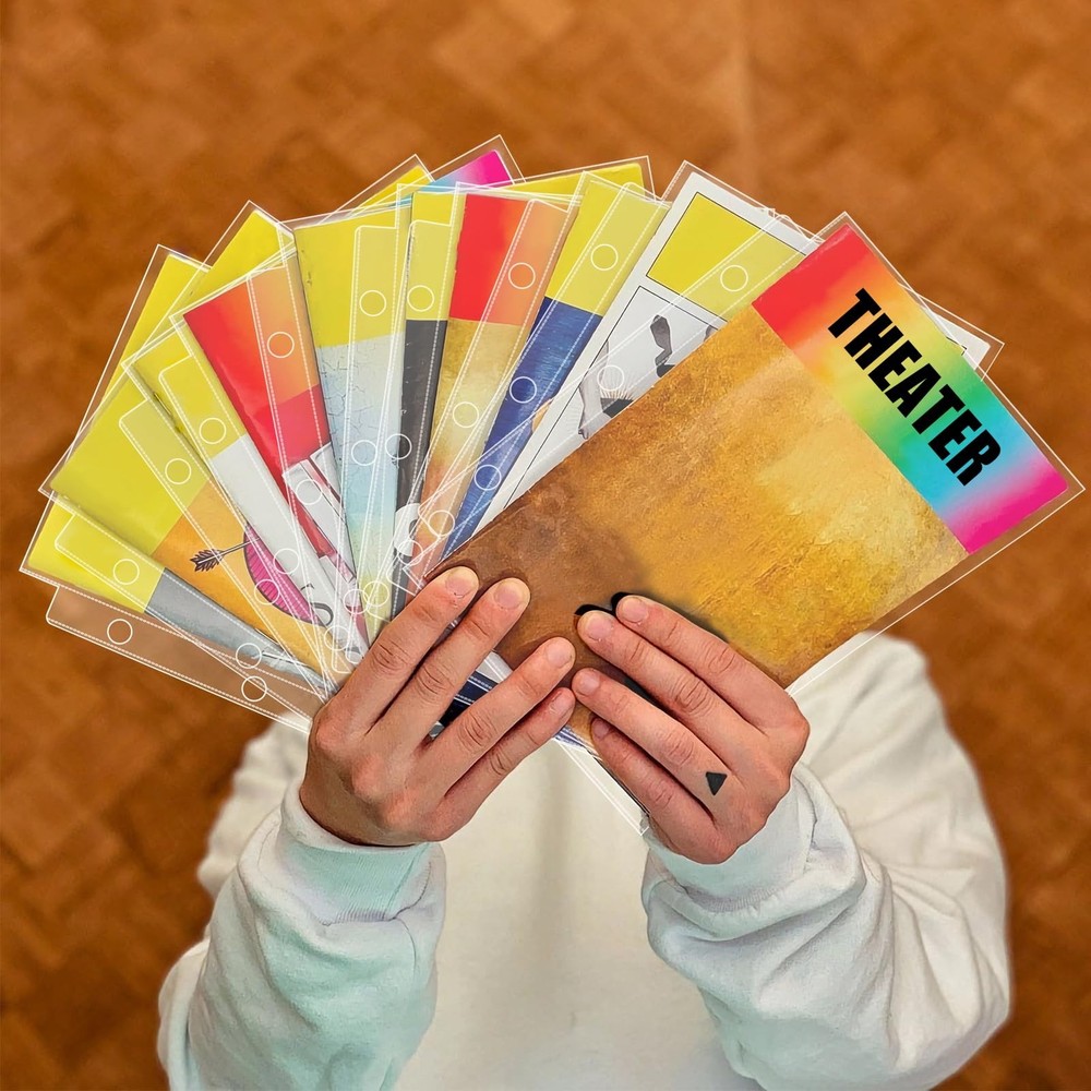 Page Protectors for Broadway Play Program and Theater Programs, 50 Sheet Prot...