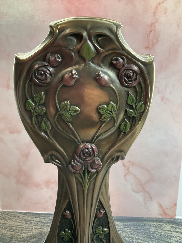 Veronese Design Bronze Clock(tested/works) EUC