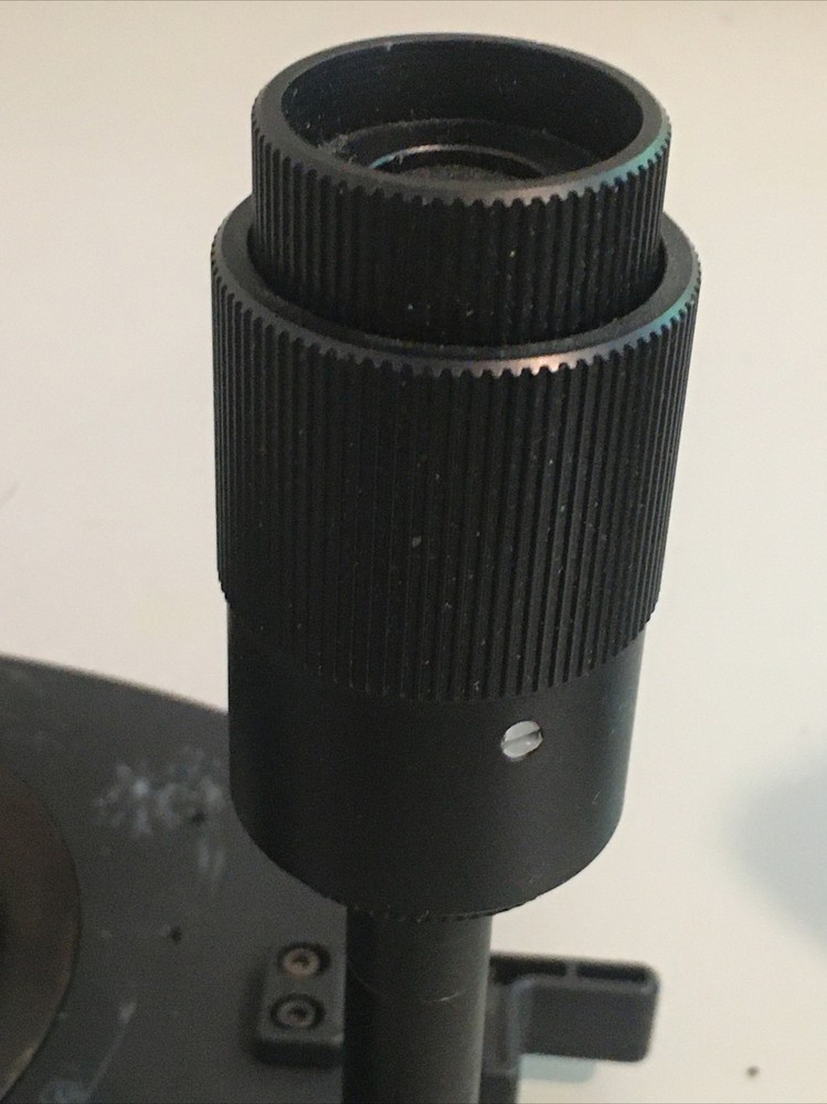 Zeiss 1067-325 Axio Rotating Microscope Stage Mechanical Slide Clip Nice!